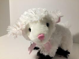Dan Dee Collector&#39;s Choice White Lamb/Sheep Plush Stuffed Animal Cuddle Toy 8&quot; - £9.98 GBP