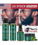 Beard Growth Kit for Men Nourishing Moisturizing Moustache Growth Enhanc... - €18,17 EUR+