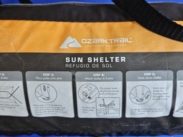 Ozark Trail Beach Sun Shelter 8&#39; x 6&#39; w/UV Coating 50+ - $14.99