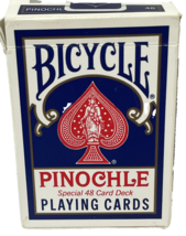 Vintage Bicycle Pinochle Special 48 Card Deck Playing Cards in Box - £9.72 GBP