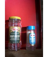 Vintage Collectible Ehlers Soup Greens &amp; Astor Rosemary Leaves Jars, Bot... - $13.68 CAD