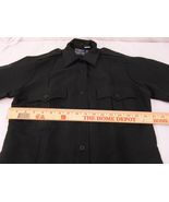The Command Shirt By Flying Cross Uniform Black Polyester Zipper Front 3... - €10,52 EUR