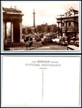 RPPC PHOTO Postcard - London, Trafalgar Square, Nelson Column, St. Marti... - $3.95