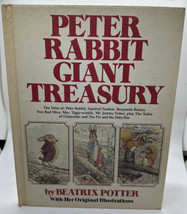 Peter Rabbit Giant Treasury By Beatrix Potter Story Children’s Book Vintage - £8.55 GBP