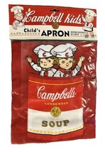 CAMPBELL&#39;S  KIDS APRON CAMPBELL 1998 - New Old Stock - Child Apron - $23.38