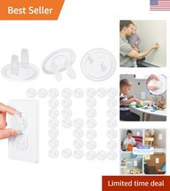 750 Pcs Clear Outlet Covers Bulk Child Baby Proofing Proof Plug Covers f... - $104.63