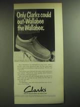 1974 Clarks Wallabee Shoes Ad - Only Clarks could out-Wallabee the Wallabee - £14.78 GBP