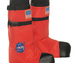 Kids Orange Astronaut Boot Tops