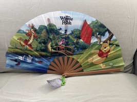 Disney Parks Winnie the Pooh and Friends Folding Fan NEW