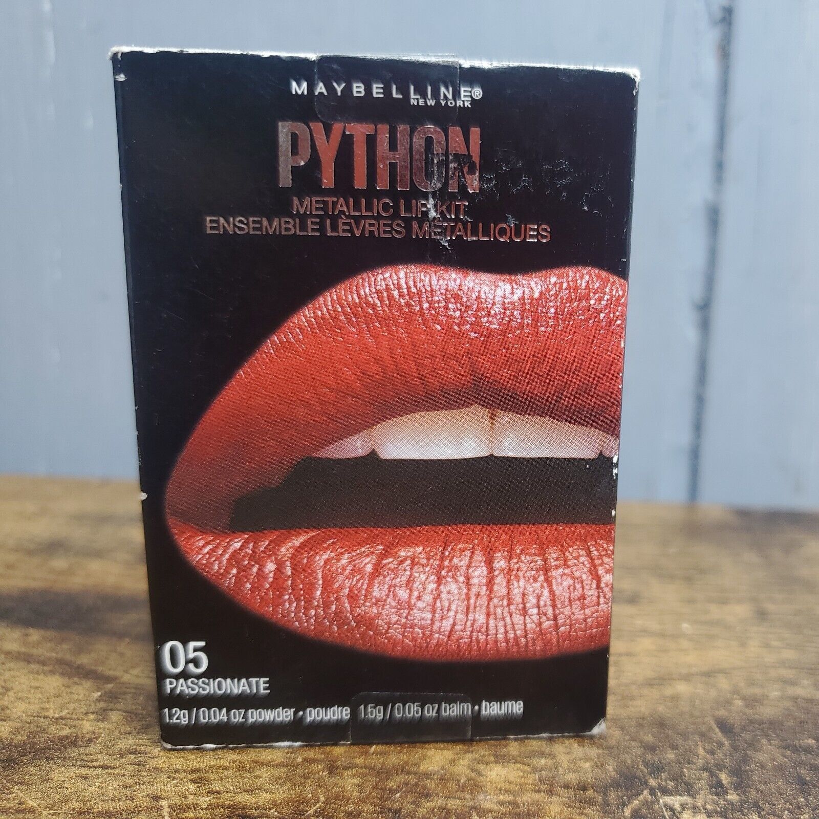Maybelline New York Lip Studio Python Metallic Lip Makeup Kit #05 PASSIONATE - £7.78 GBP