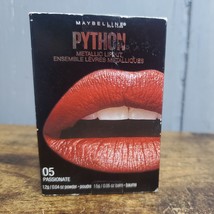 Maybelline New York Lip Studio Python Metallic Lip Makeup Kit #05 PASSIONATE - £7.89 GBP