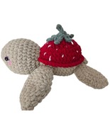 Strawberry Turtle Plushie Crocheted | Unisex Adult Gift Kid Toy Stuffed ... - €60,51 EUR