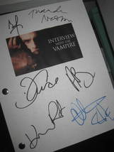 Interview with the Vampire The Vampire Chronicles Signed Film Movie Script X6 Au - £15.72 GBP