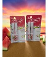 Softlips Watermelon 2 In Ech Pack SPF 20 Moisturizing Lip Balm 0.07oz ☆2... - €14,54 EUR