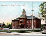 High School Building Farmingon New Hampshire NH UNP DB Postcard W13 - $3.91