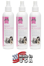 3-Top Performance Baby Powder Pet Grooming Mist Cologne Perfume Spray Fragrance - £31.05 GBP