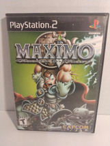 Sony Playstation 2 Maximo Ghosts to Glory PS2 2002 Blockbuster Case/Disc Tested - £17.30 GBP