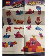 The Lego Movie 2 Queen Watevra Mini Poster 17&quot;x22&quot; Folded - $11.02 CAD