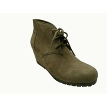 Faded Glory Women&#39;s Wedge Boot Stone Color Size 10 NEW - £16.35 GBP