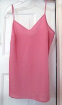 TALBOTS Cami Top Pullover 100% POLYESTER LIGHTWEIGHT PULLOVER SALMON 4 NEW - £17.26 GBP