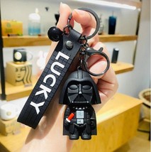 Darth Vader Light Saber Keychain/Bookbag Charm Jewelry Gift USA SELLER - $12.99