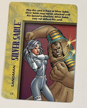 Marvel Overpower 1996 Character Silver Sable Sandman - £1.01 GBP