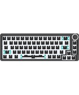 LK67 65% RGB Modular DIY Mechanical Keyboard, 67 Keys Hot Swappable 3pin... - £67.30 GBP