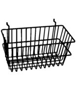 12&quot;W x 6&quot;D x 6&quot;H Narrow Basket Black/Semi-gloss--- Lot of 6 each - $54.75 CAD+