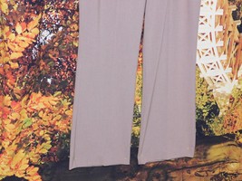 Women&#39;s Brown Dress Slacks By Larry Levine / Size 14 - £8.03 GBP