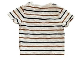 Janie and Jack Baby Shirt 3-6 Months Striped Pocket Short Sleeve Tee image 5