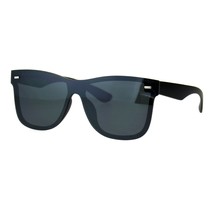 Cuadrado Completo Lente Gafas de Sol Patillas Behind Lente Unisex Moda UV 400 - £8.64 GBP