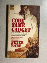 CODE NAME GADGET by Peter Rabe (1967) Fawcett Gold Medal paperback - £10.19 GBP