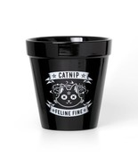 Alchemy Gothic GPP3 Catnip Plant Pot Kitchenware Ceramic Feline Cat In/o... - $396.10 MXN