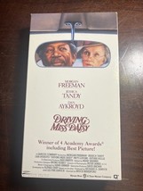 Driving Miss Daisy (VHS, 1990) Morgan Freeman, Jessica Tandy, Dan Akroyd - $4.90