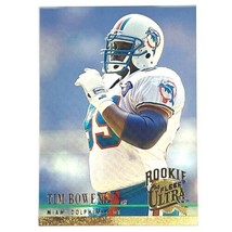 Tim Bowens 1994 Fleer Ultra NFL Rookie Card #433 Miami Dolphins Football - £0.99 GBP