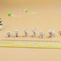 1/12 Scale Dollhouse Miniatures Dalmatians Dotted Dog Figures; lot 6 - £6.03 GBP