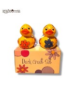 Salt and Pepper DUCK 2 Piece Ceramic Table Set Collectible Funny - $317.16 MXN