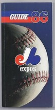 1986 Montreal Expos media guide - $24.04