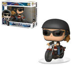 Captain Marvel Movie Carol Danvers on Motorcycle POP Rides Figure #57 FUNKO NIB - £19.01 GBP