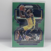 2021-22 Panini Prizm Basketball Oshae Brissett Base #138 Green Prizm Pacers - £1.57 GBP