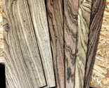 8 BEAUTIFUL PIECES KILN DRIED SANDED THIN BOCOTE LUMBER WOOD 12&quot; X 3&quot; X ... - $44.50
