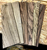 8 BEAUTIFUL PIECES KILN DRIED SANDED THIN BOCOTE LUMBER WOOD 12&quot; X 3&quot; X ... - £35.52 GBP