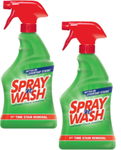 2 PACK SPRAY&#39;N WASH Laundry Stain Remover 22floz Cleaning - $17.81