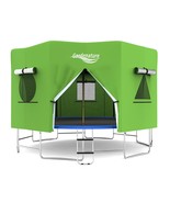 Gardenature 10ft 8 Poles Trampoline Tent Fort for Kids LED Lights Window... - $1,263.19 MXN