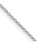 Solid Sterling Silver 1.3mm Cable Chain - £9.93 GBP+