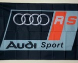 Audi Sport RS Flag 3X5 Ft Polyester Banner USA - $15.99
