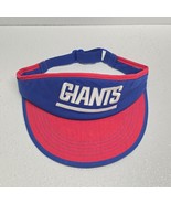 Vintage Youngan NFL Sports Specialties Giants Football Blue Red Visor Hat - $48.92