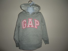 Girl&#39;s Gap Long Sleeve,Kangaroo Pockets, Raised Logo,  Hoodie  Size S/6-... - £15.66 GBP