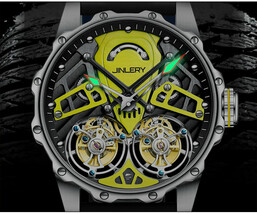 JINLERY Mechanical Hand-Wind Watch for Men  - £4,324.95 GBP