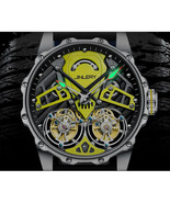 JINLERY Mechanical Hand-Wind Watch for Men  - $7,522.38 CAD